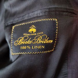 Brooks Brothers 100% Linen Blazer 44 Long